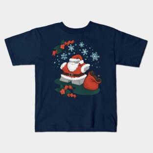 Santa Meeple Kids T-Shirt